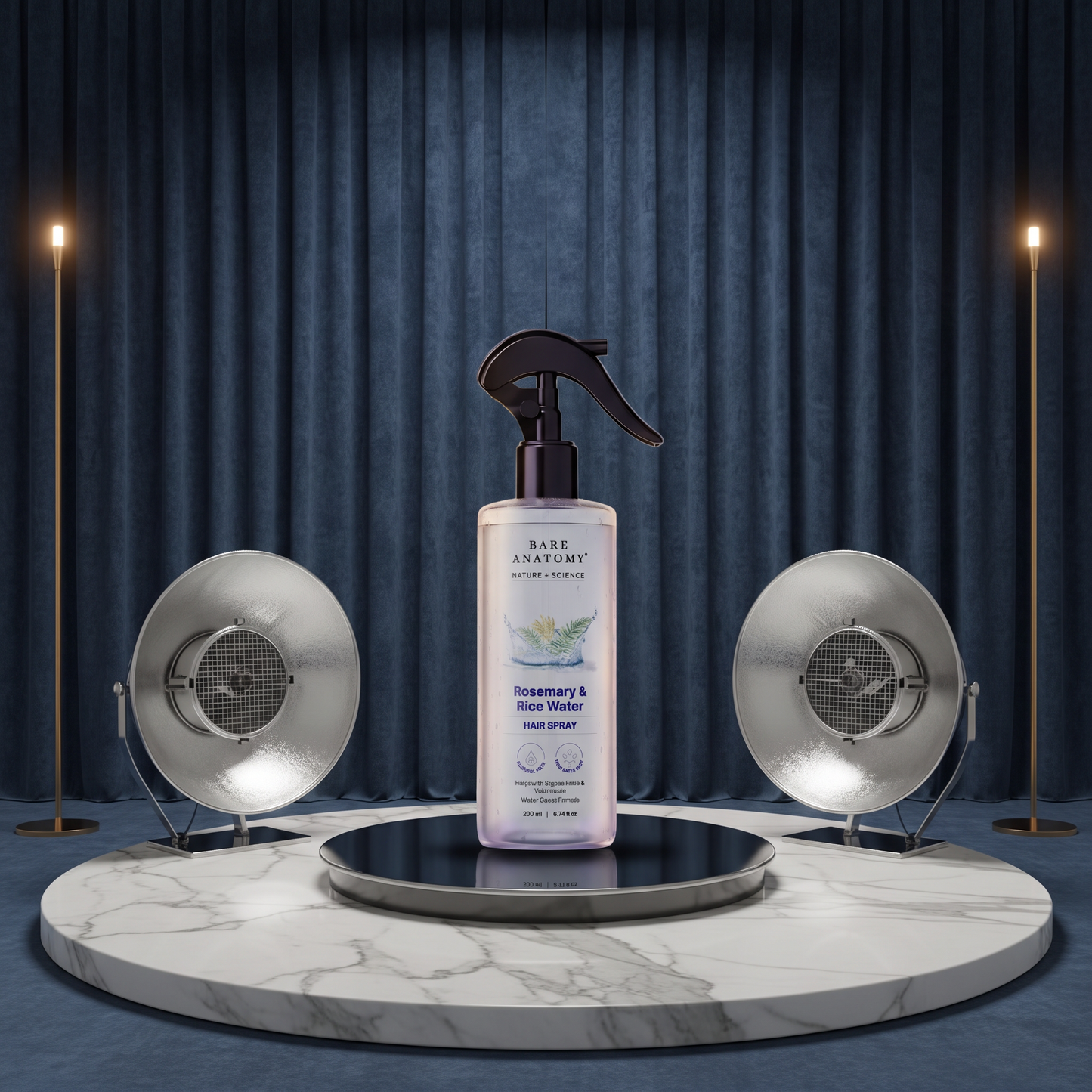 Rosemary & Rice Water Strengthening Spray – All Hair Types, 200ml